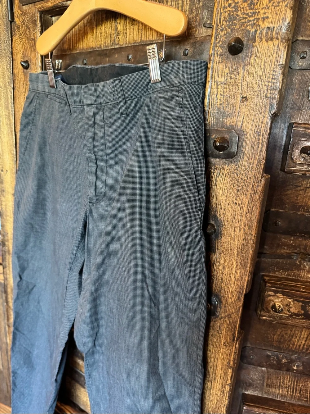 Men’s Charcoal Gray Casual Trousers
